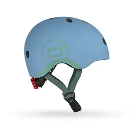 Scoot & Ride Helm 45-51 cm steel