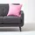 Homescapes Kissenbezug Homescapes 60 x 60 cm Rosa