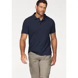 MAN'S WORLD Poloshirt Kurzarm, lockere Passform, unifarben blau 4XL (68/70)