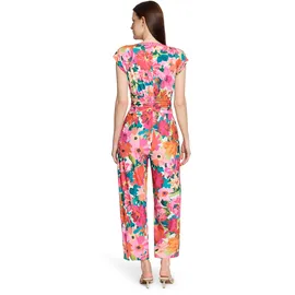 Vera Mont Damen mit Blumenprint 40, Yellow/Pink - 40W