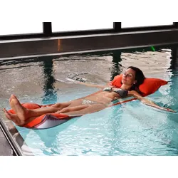 chillisy Wasser Hängematte Salerno  ,Farbe: hummer orange