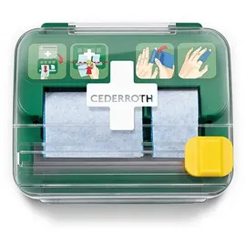 orkla wound care ab `Cederroth` Pflasterspender Soft Foam Spender 2-in-1 B142xH123xT138ca.mm grün,transparent