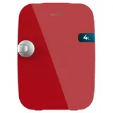 Cecotec Mini-Kühlschrank Bolero MiniCooling 4L Rio Red, 12V-220V Betrieb, Kompatibel Auto und Wohnwagen, Kühl- und Heizfunktion, Temperaturbereic... - Rot