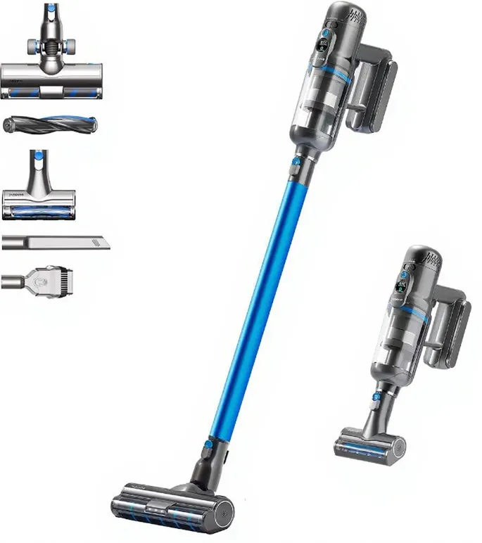 PUPPYOO T12 Pure EU Handstaubsauger für den Haushalt, 535 W Leistung, 170 AW Saugleistung, LED-Bildschirm