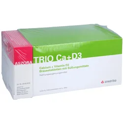 ASZORA Trio Ca+D3 4mg/5ml+500mg/1000 I.E. IFK+BTA 4 P
