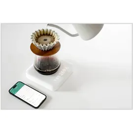 acaia Pearl Model S Kaffeewaage Pitch Weiß
