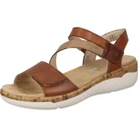 REMONTE Komfort Sandalen in muskat/antique/muskat | Gr.: 41