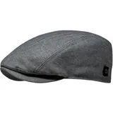 WEROR Herren Schirmmütze Schiebermütze Flatcap Cap Kappe Mütze WEROR-431.1 (S, 54-55, Grau) - 54-55