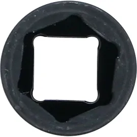 BGS Kraft-Steckschlüssel-Einsatz Sechskant 5219, Antrieb Innenvierkant 12,5 mm (1/2") SW 19 mm