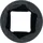 BGS Kraft-Steckschlüssel-Einsatz Sechskant 5219, Antrieb Innenvierkant 12,5 mm (1/2") SW 19 mm