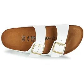 Birkenstock Arizona Birko-Flor Lack schmal patent white 39