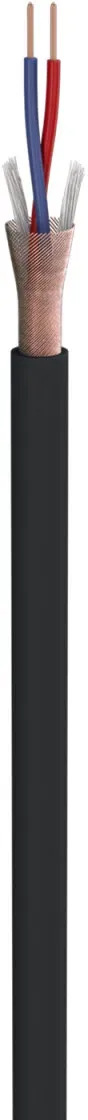 Mikrofonkabel Stage 22 Highflex; 2 x 0,22 mm2; PVC Ø 6,40 mm; schwarz