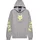 Fox Hoodie Grau/Gelb M