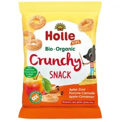 Holle Crunchy Snack Apfel Zimt bio