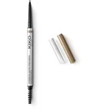 KIKO Milano Micro Precision Eyebrow Pencil 01, Automatischer Augenbrauenstift Mit Ultrapräziser Spitze