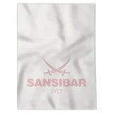 Sansibar weiß/pink (BL 150x200 cm – weiß – BL 150x200 cm