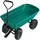 Tectake Bollerwagen Gartenwagen mit Kippfunktion grün