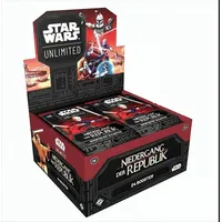 FFG Star Wars: Unlimited Niedergang der Republik Booster Display