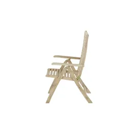 Möbel Kraft Amalfi Gartenklappsessel 65,5 x 76 x 108,5 cm holzfarben