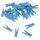 Folat 24 Mini Klammern Junge Blau Babyparty