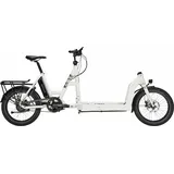 I:SY Cargo N3.8 ZR Maxi (545 Wh), stufenlose Nabenschaltung, Lastenrad, Long John, Modell 2023, 20 Zoll 47 cm seashell white