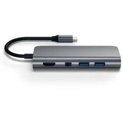 Satechi USB-C Multimedia Adapter Space Gray