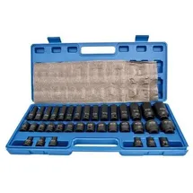 Adler Adler, Steckschlüssel + Stecknuss, NASADKI UDAROWE 35szt.1/2" AD35-KD