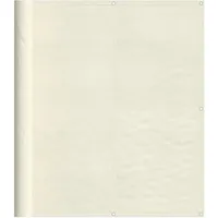 vidaXL Balkonverkleidung 120 x 800 cm Creme Polyester