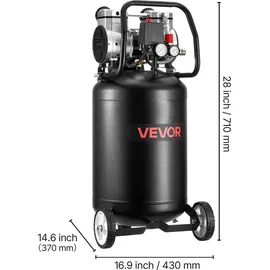 Vevor Druckluft Kompressor 50 L