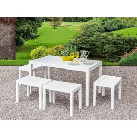 Dmora Sanremo Set 5-tlg. Weiß