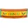 Boland Kostüm Polyester Banner Fiesta 74x220 cm Partydeko Mexiko Mottoparty Zubehör, Mit Ösen zum einfachen Aufhängen - Handwäsche, wieder verwendbar orange|rot