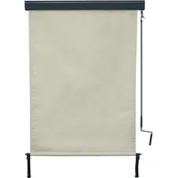 Mendler Vertikalmarkise HWC-F42, Senkrechtmarkise Sichtschutz Außenrollo Rollo, UV-Schutz 50