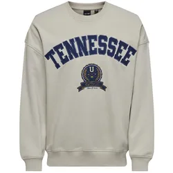 Only & Sons Sweatshirt Lawson Life Vintage Pullover ohne Kapuze