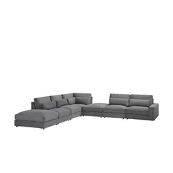 Ecksofa  Branna ¦ grau ¦ Maße (cm): B: 412 H: 88 T: 386.0