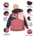 KILLTEC first instinct by killtec Unisex Baby Fisw 41 Mns Jckt Skijacke/Funktionsjacke Mit Kapuze Und Schneefang, Dark Rouge, 110-116 EU