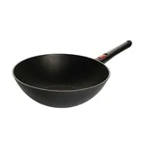 WOLL Wok Ø 30 cm , schwarz , Aluminium , Maße (cm): H: 10 Ø: 30