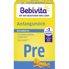 Bebivita Anfangsmilch Pre von Geburt an