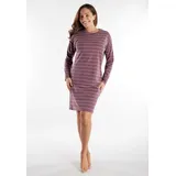 Tom Tailor Nachthemd gestreift lila 36