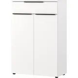 Germania Aktenschrank Mailand, 4369-84 weiß 81,0 x 40,0 x 120,0 cm