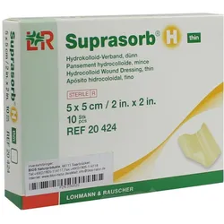 Suprasorb H Hydrokoll.verb.dünn 5x5 cm 10 St