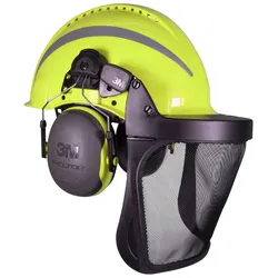 Peltor Kopfschutz-Kombination G3000M mit Reflex-Streifen, X4P3E, V5B, hi-viz