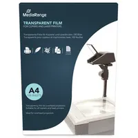 MediaRange Over Head Projector Film A4 Dual Side Coated