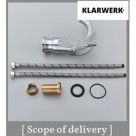 klarwerk Adrian Waschtischarmatur Chrom