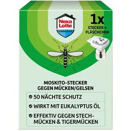 Nexa Lotte Moskito-Stecker Set Elektro-Verdampfer mit Zitroneneukalyptusöl