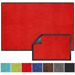 Karat Schmutzfangmatte   Monochrom   Rot
