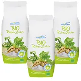 3x 1KG Südzucker Bio Rüben Zucker aus süddeutschen Zuckerrüben Bioland Vegan