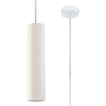 Sollux Lighting Pendelleuchte Deckenleuchte Keramik Weiß Modern Esszimmer Wohnzimmer Küche