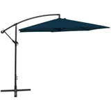 vidaXL Freiarm-Sonnenschirm Ø 300 cm blau