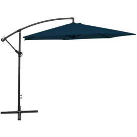 vidaXL Freiarm-Sonnenschirm Ø 300 cm blau