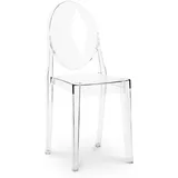 Transparenter Esszimmerstuhl - Victoria Queen Transparent